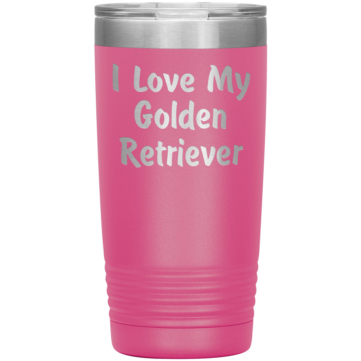 Love My Golden Retriever v4 - 20oz Insulated Tumbler