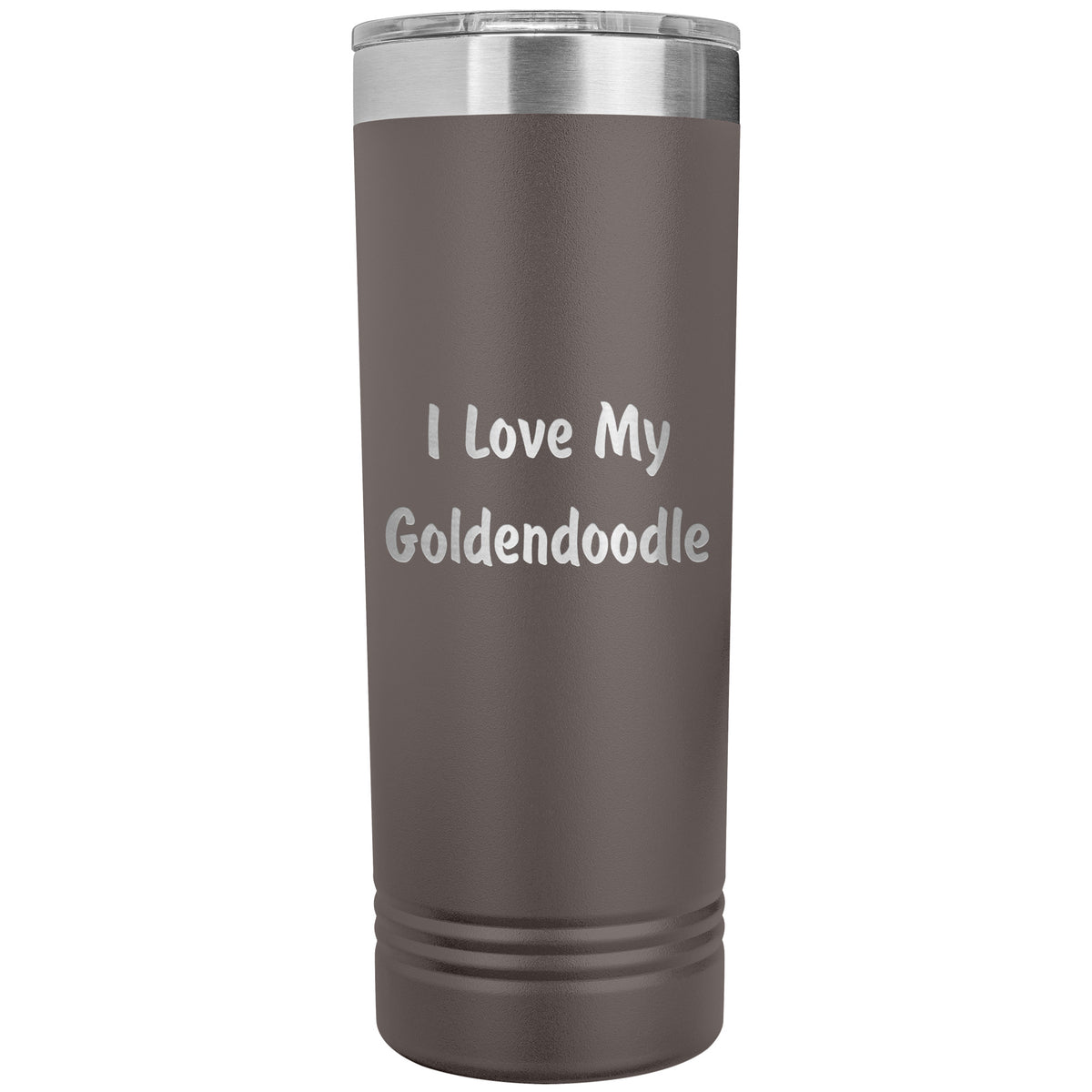 Love My Goldendoodle v4 - 22oz Insulated Skinny Tumbler
