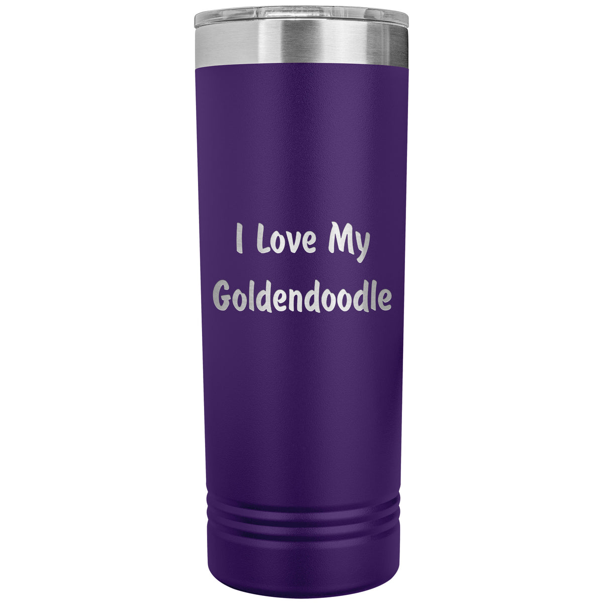 Love My Goldendoodle v4 - 22oz Insulated Skinny Tumbler