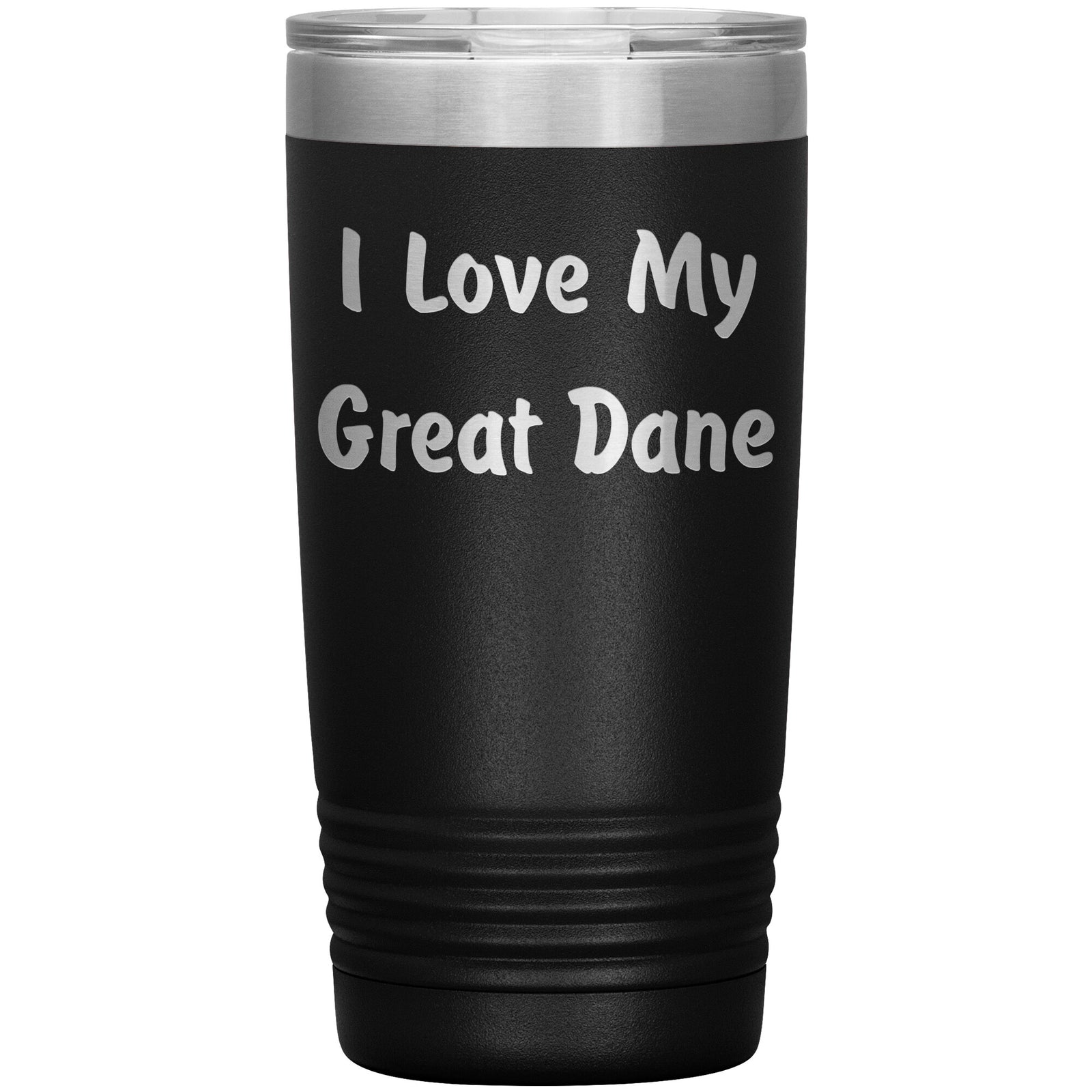 Love My Great Dane v4 - 20oz Insulated Tumbler