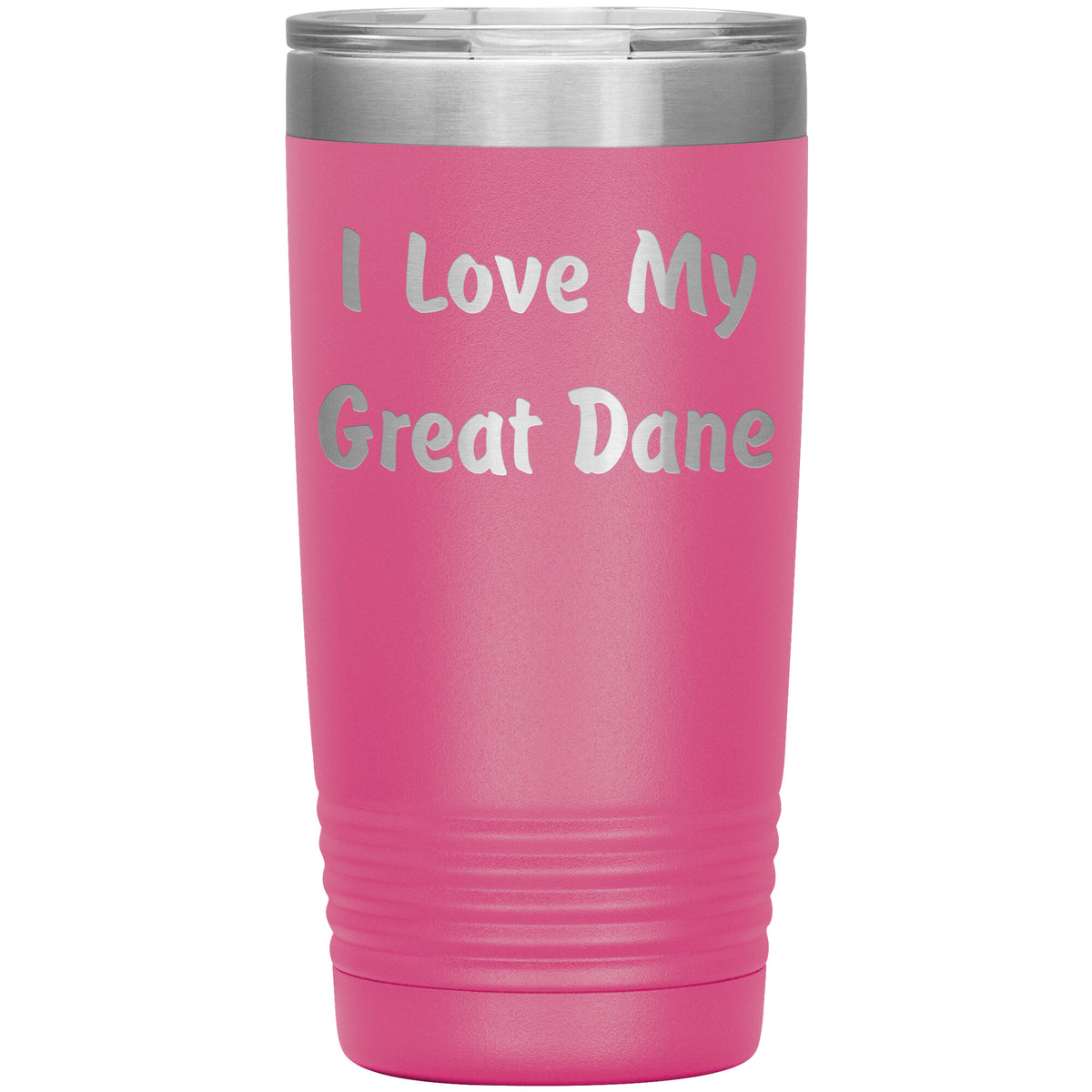Love My Great Dane v4 - 20oz Insulated Tumbler