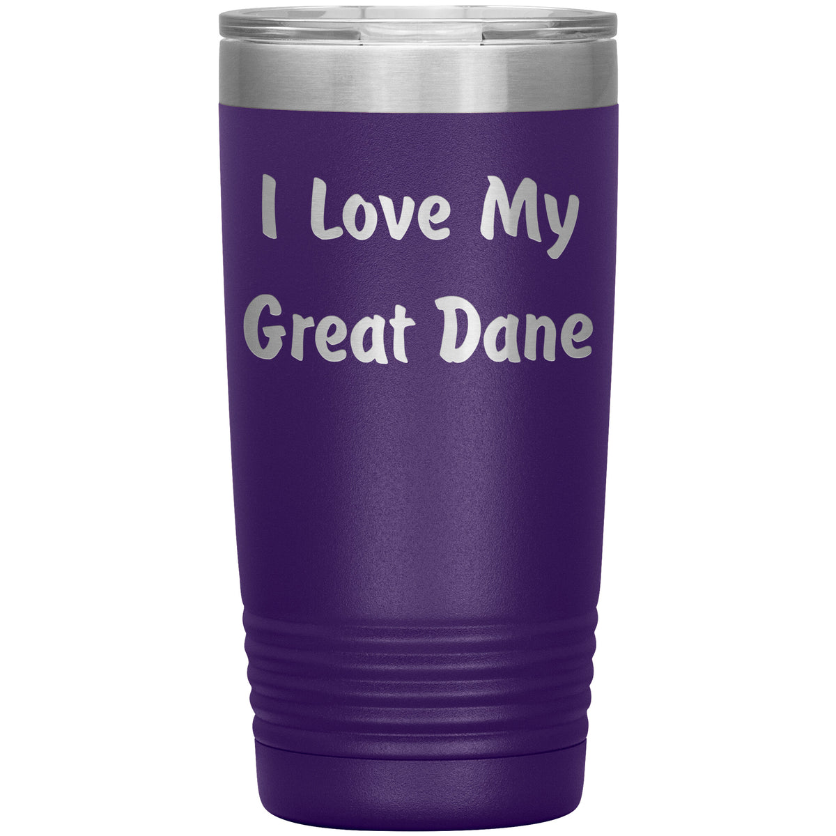 Love My Great Dane v4 - 20oz Insulated Tumbler