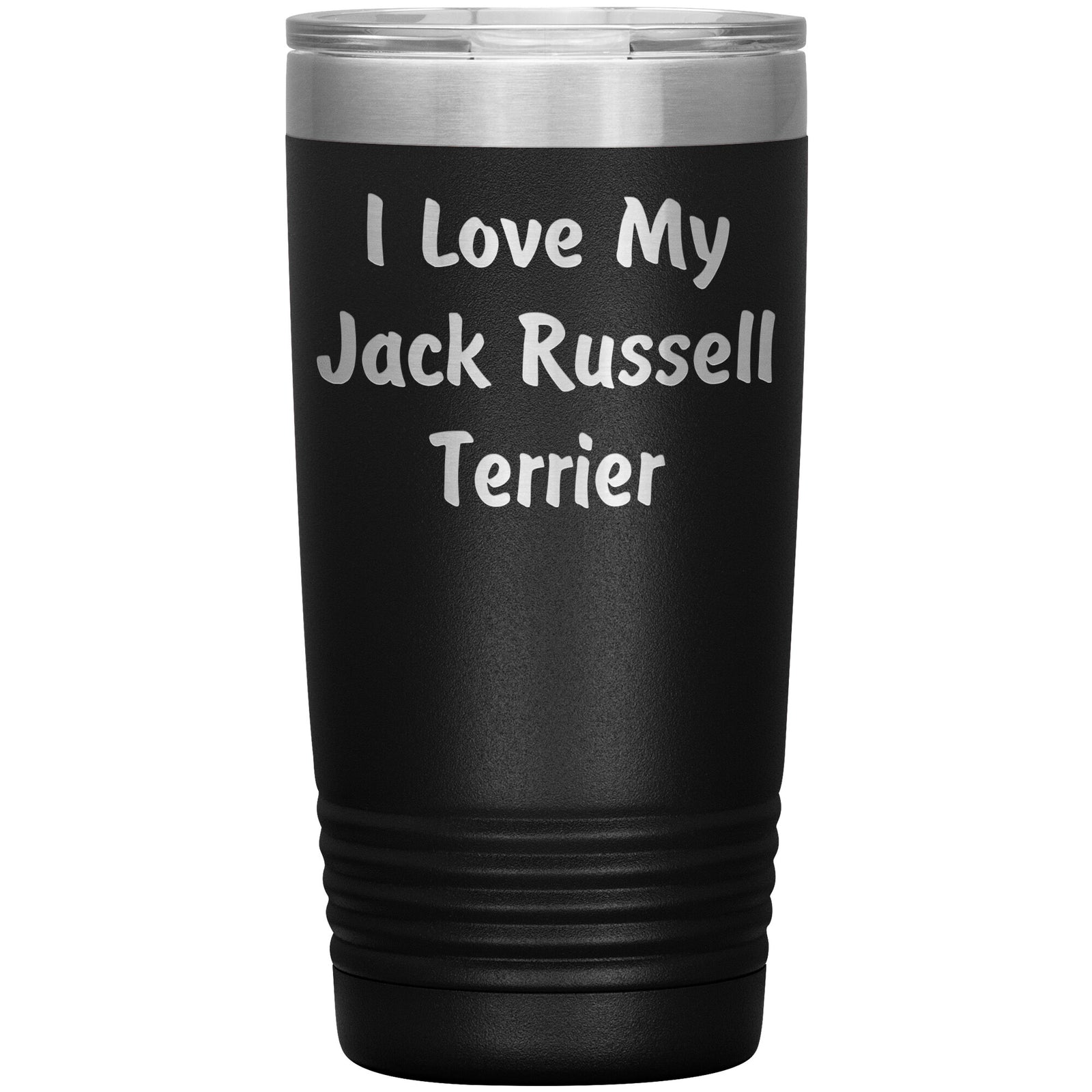 Love My Jack Russell Terrier v4 - 20oz Insulated Tumbler