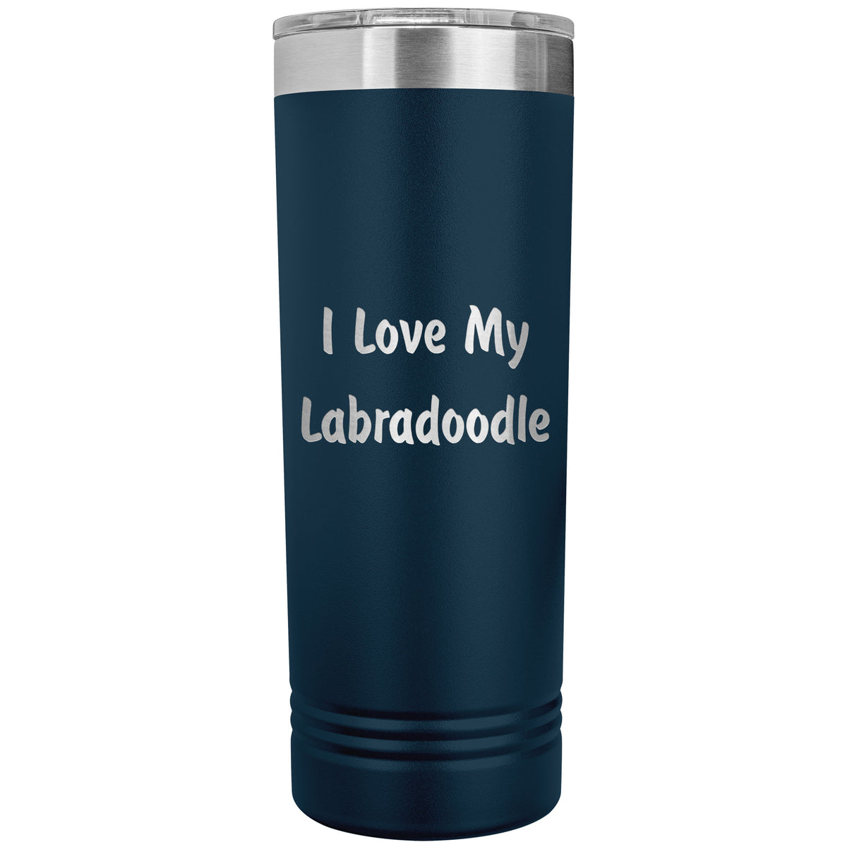 Love My Labradoodle v4 - 22oz Insulated Skinny Tumbler