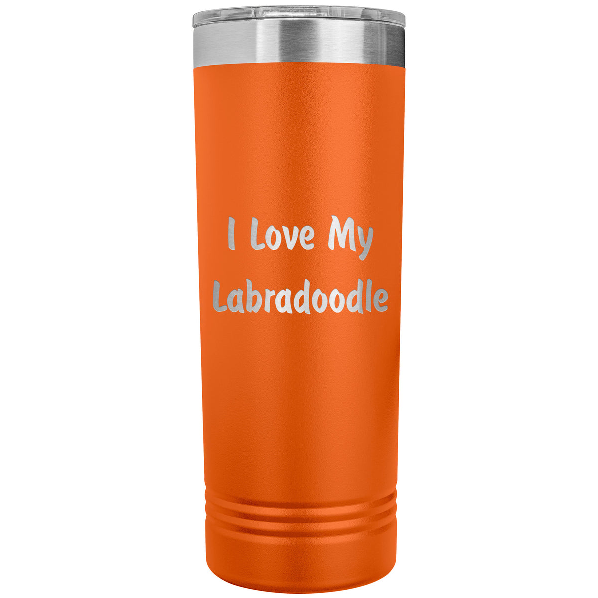 Love My Labradoodle v4 - 22oz Insulated Skinny Tumbler