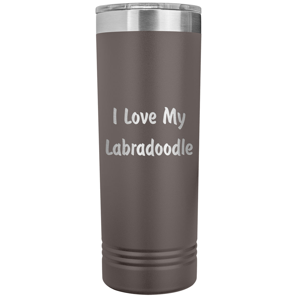 Love My Labradoodle v4 - 22oz Insulated Skinny Tumbler