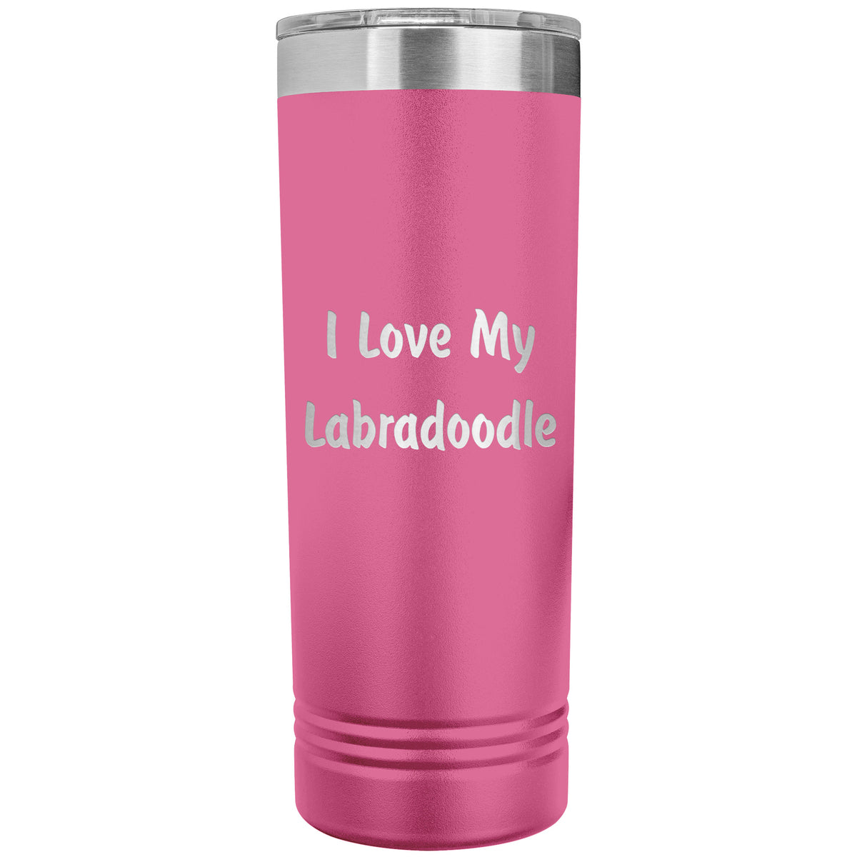 Love My Labradoodle v4 - 22oz Insulated Skinny Tumbler