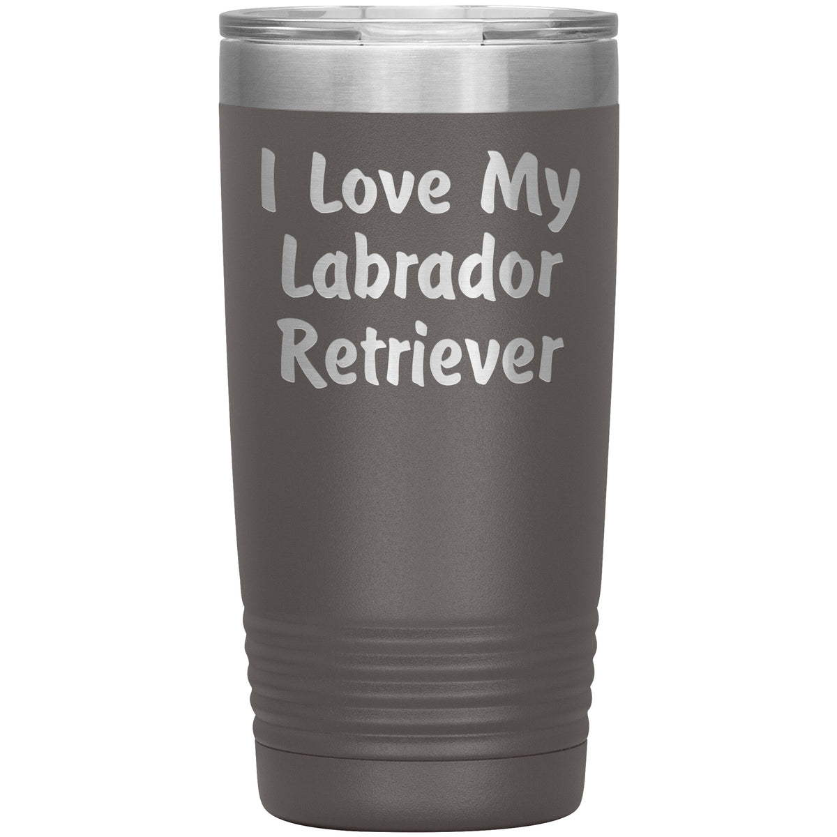 Love My Labrador Retriever v4 - 20oz Insulated Tumbler