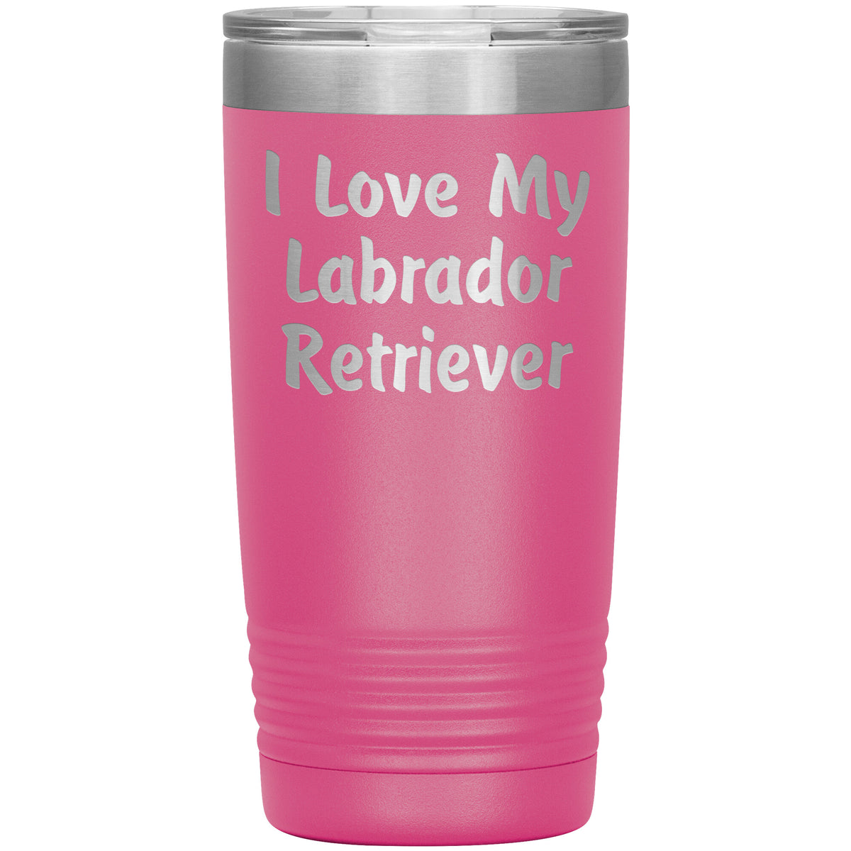 Love My Labrador Retriever v4 - 20oz Insulated Tumbler