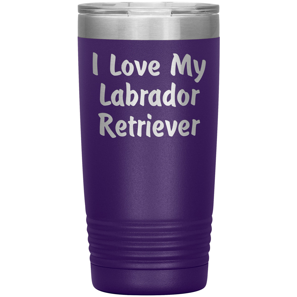 Love My Labrador Retriever v4 - 20oz Insulated Tumbler