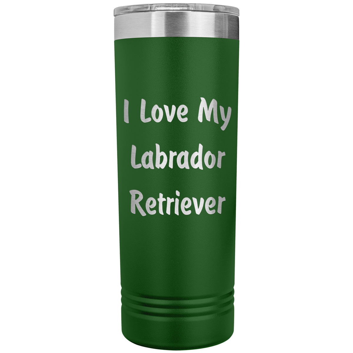Love My Labrador Retriever v4 - 22oz Insulated Skinny Tumbler