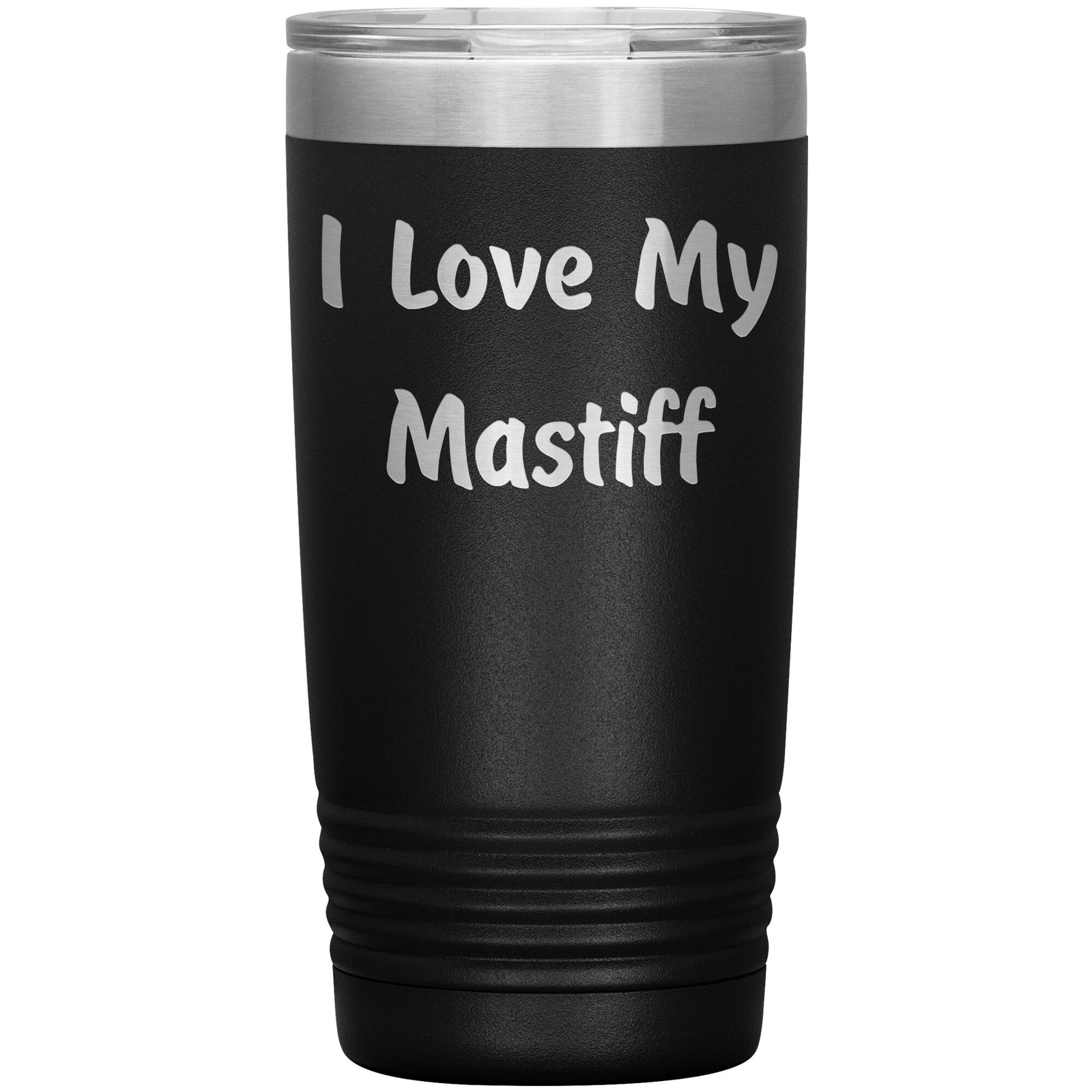 Love My Mastiff v4 - 20oz Insulated Tumbler