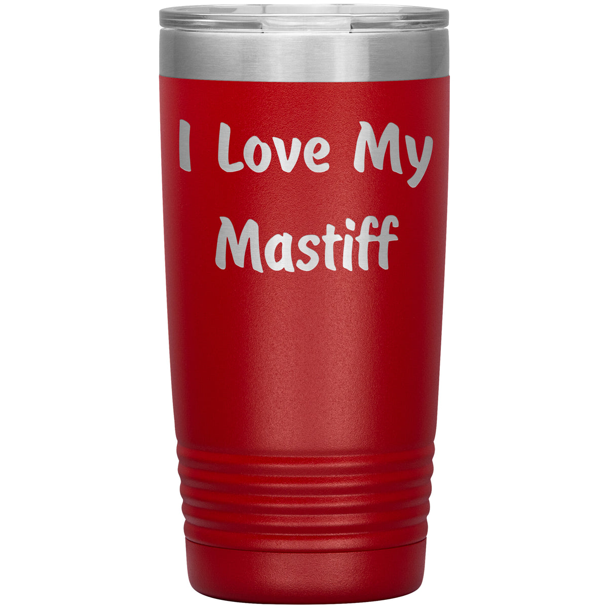 Love My Mastiff v4 - 20oz Insulated Tumbler