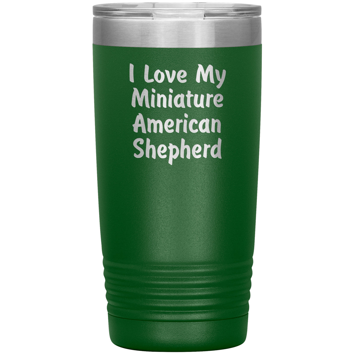 Love My Miniature American Shepherd v4 - 20oz Insulated Tumbler