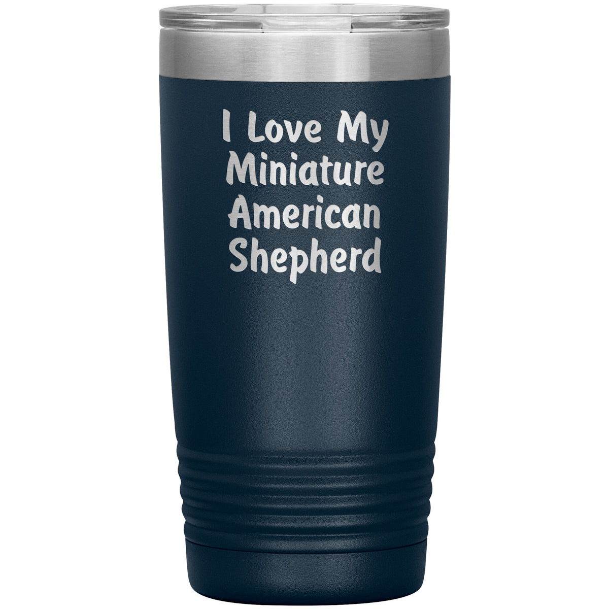 Love My Miniature American Shepherd v4 - 20oz Insulated Tumbler