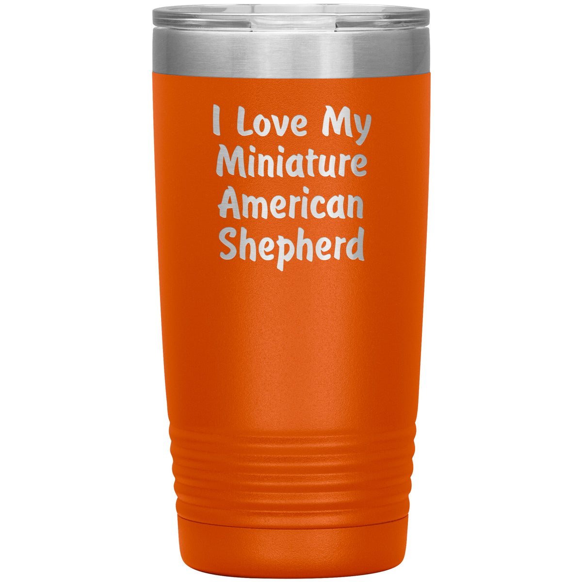 Love My Miniature American Shepherd v4 - 20oz Insulated Tumbler