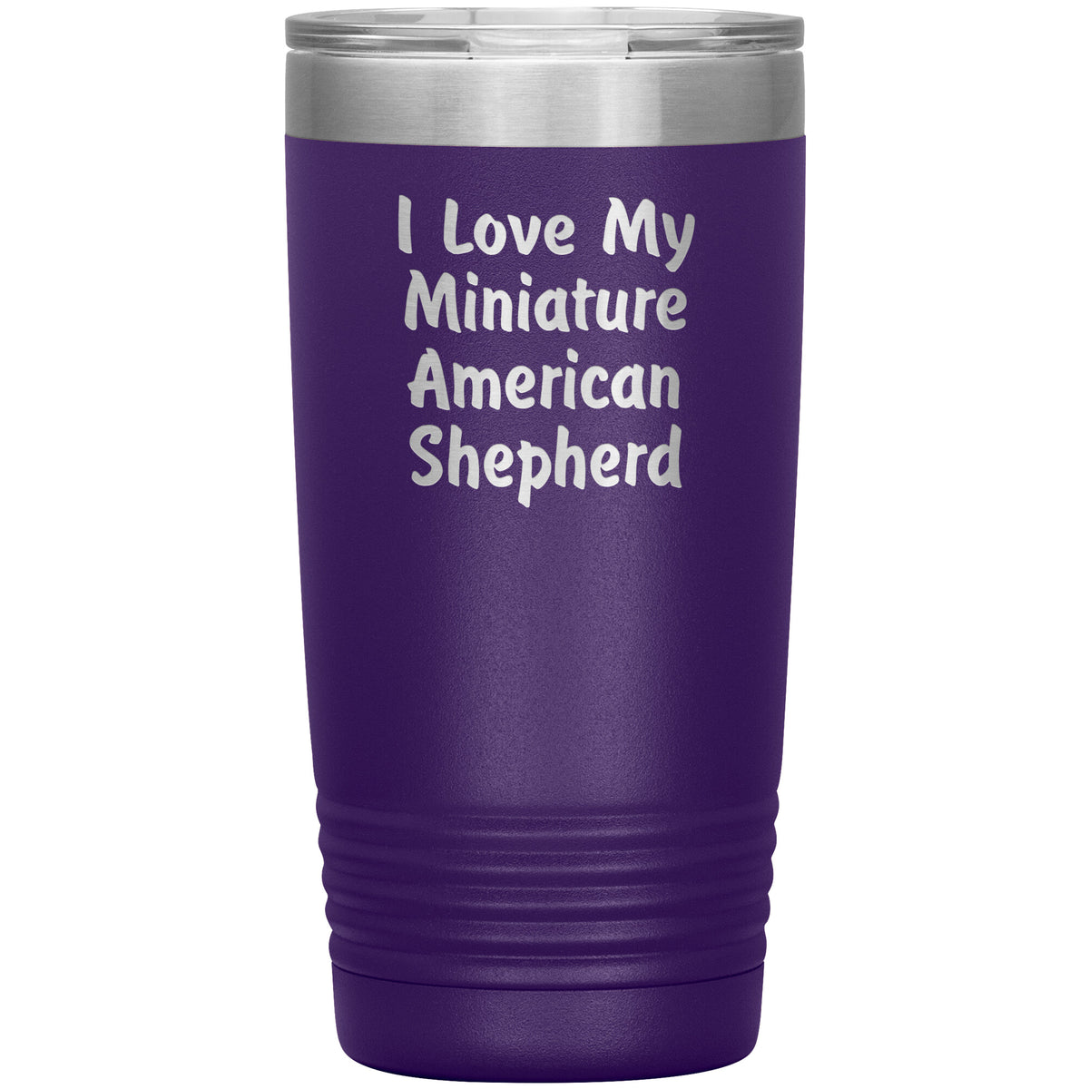Love My Miniature American Shepherd v4 - 20oz Insulated Tumbler