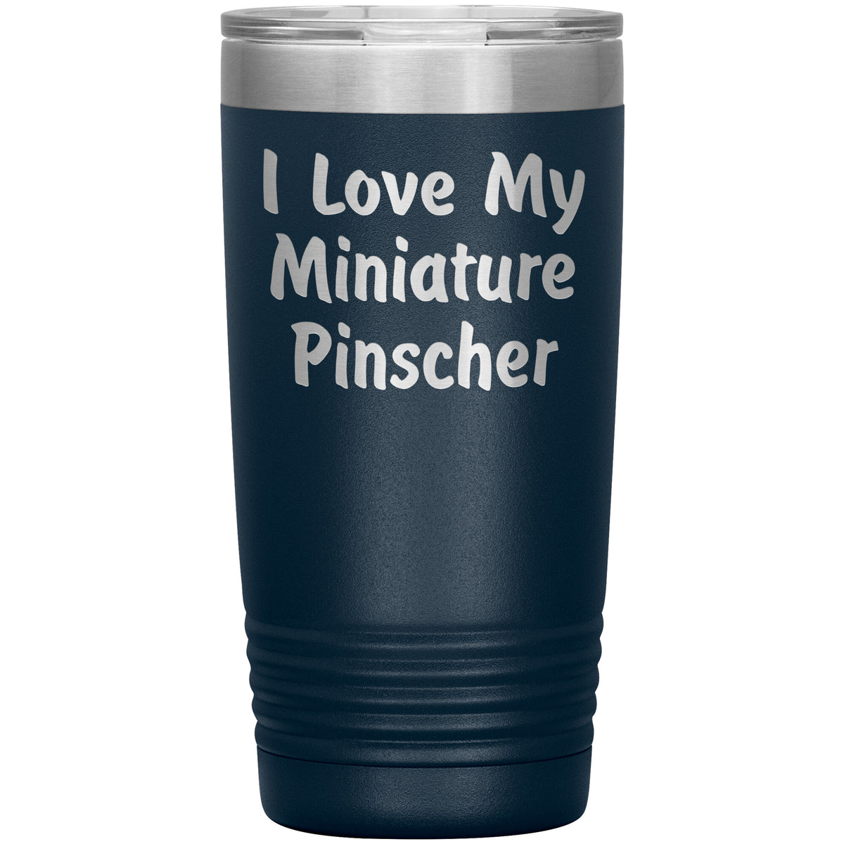 Love My Miniature Pinscher v4 - 20oz Insulated Tumbler