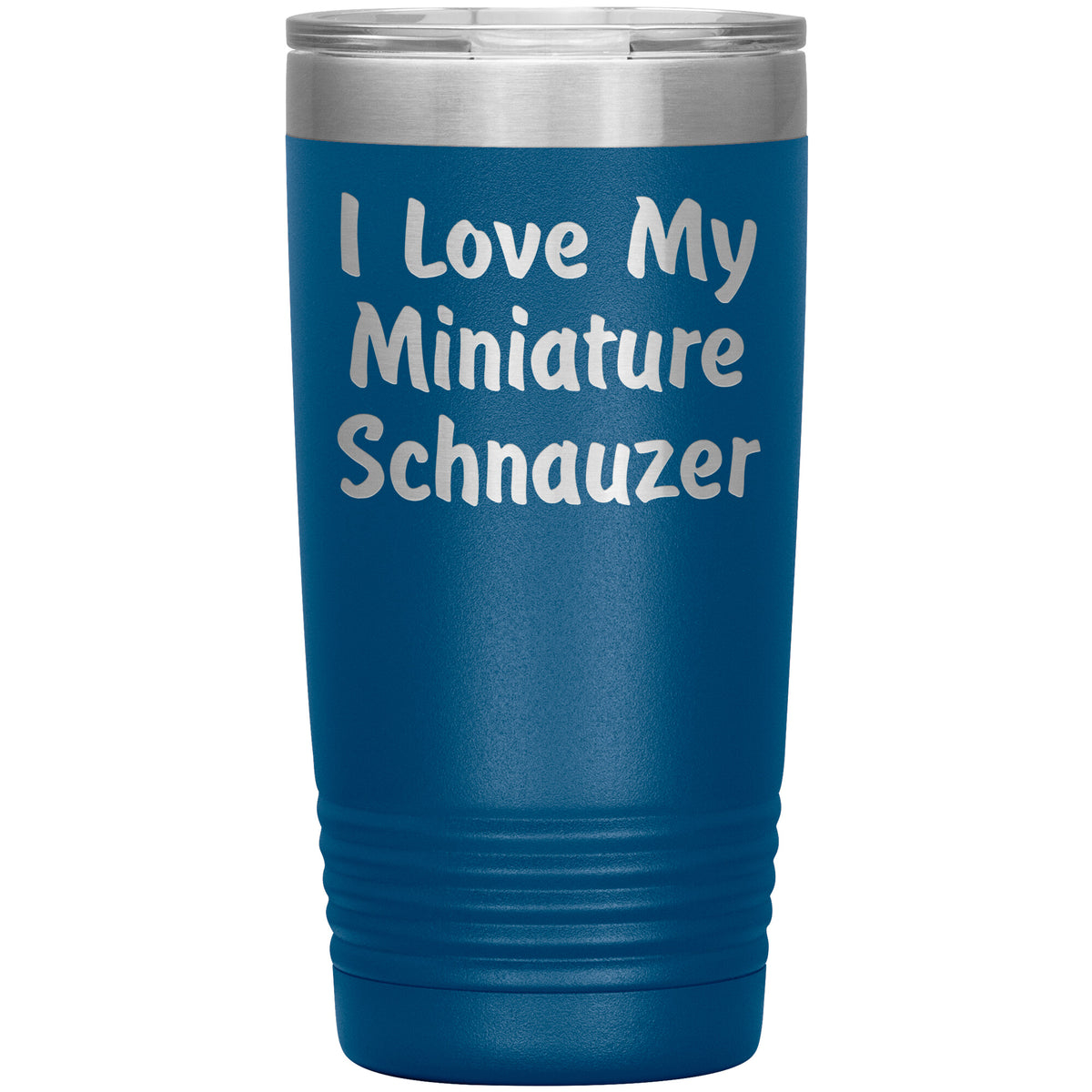 Love My Miniature Schnauzer v4 - 20oz Insulated Tumbler