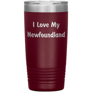 Love My Newfoundland v4 - 20oz Insulated Tumbler