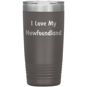 Love My Newfoundland v4 - 20oz Insulated Tumbler