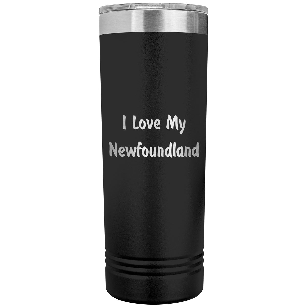Love My Newfoundland v4 - 22oz Insulated Skinny Tumbler