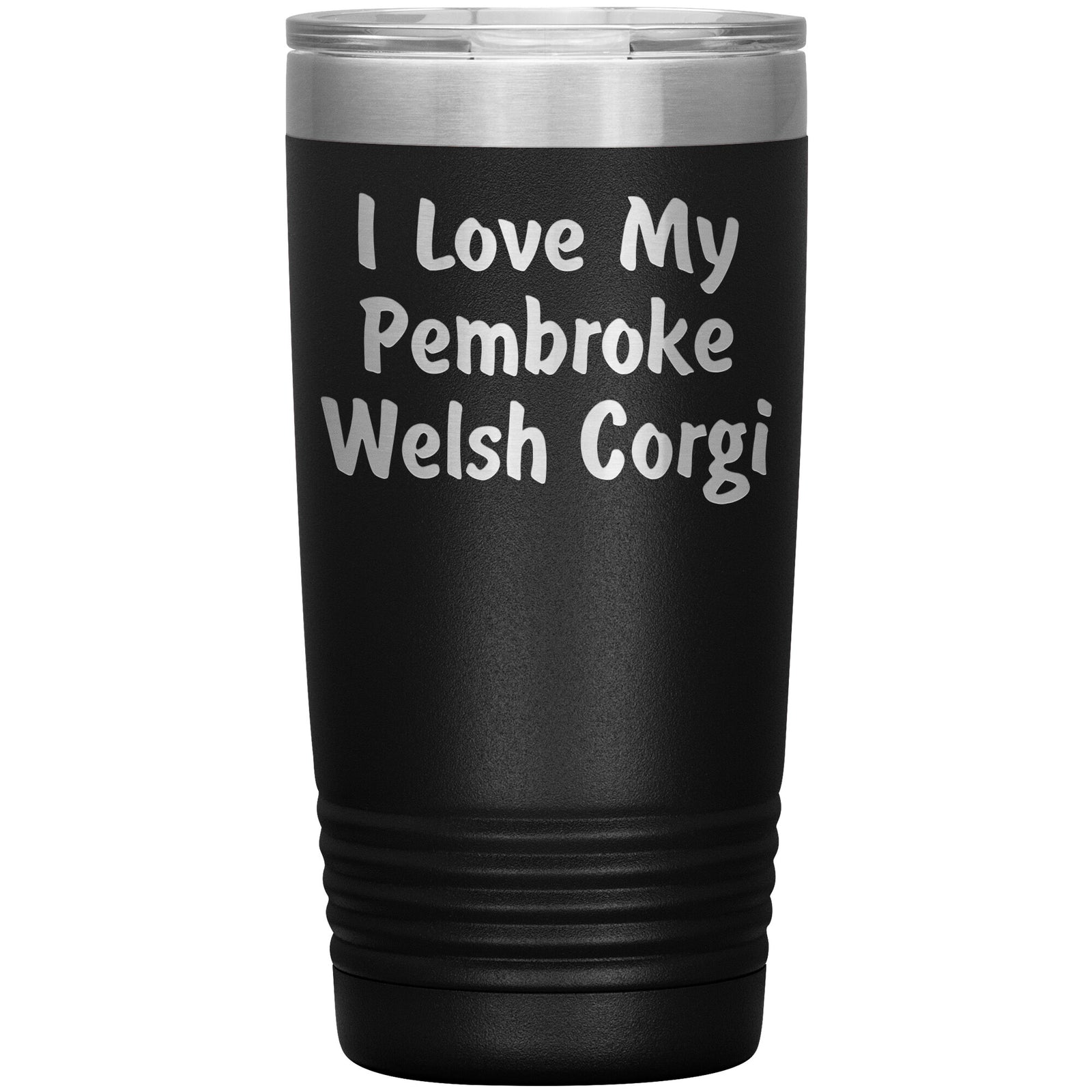 Love My Pembroke Welsh Corgi v4 - 20oz Insulated Tumbler