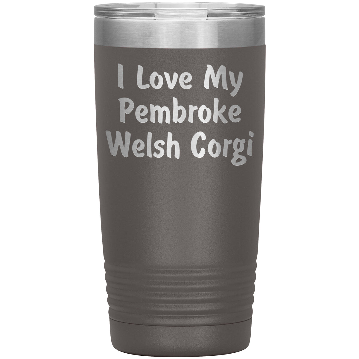 Love My Pembroke Welsh Corgi v4 - 20oz Insulated Tumbler