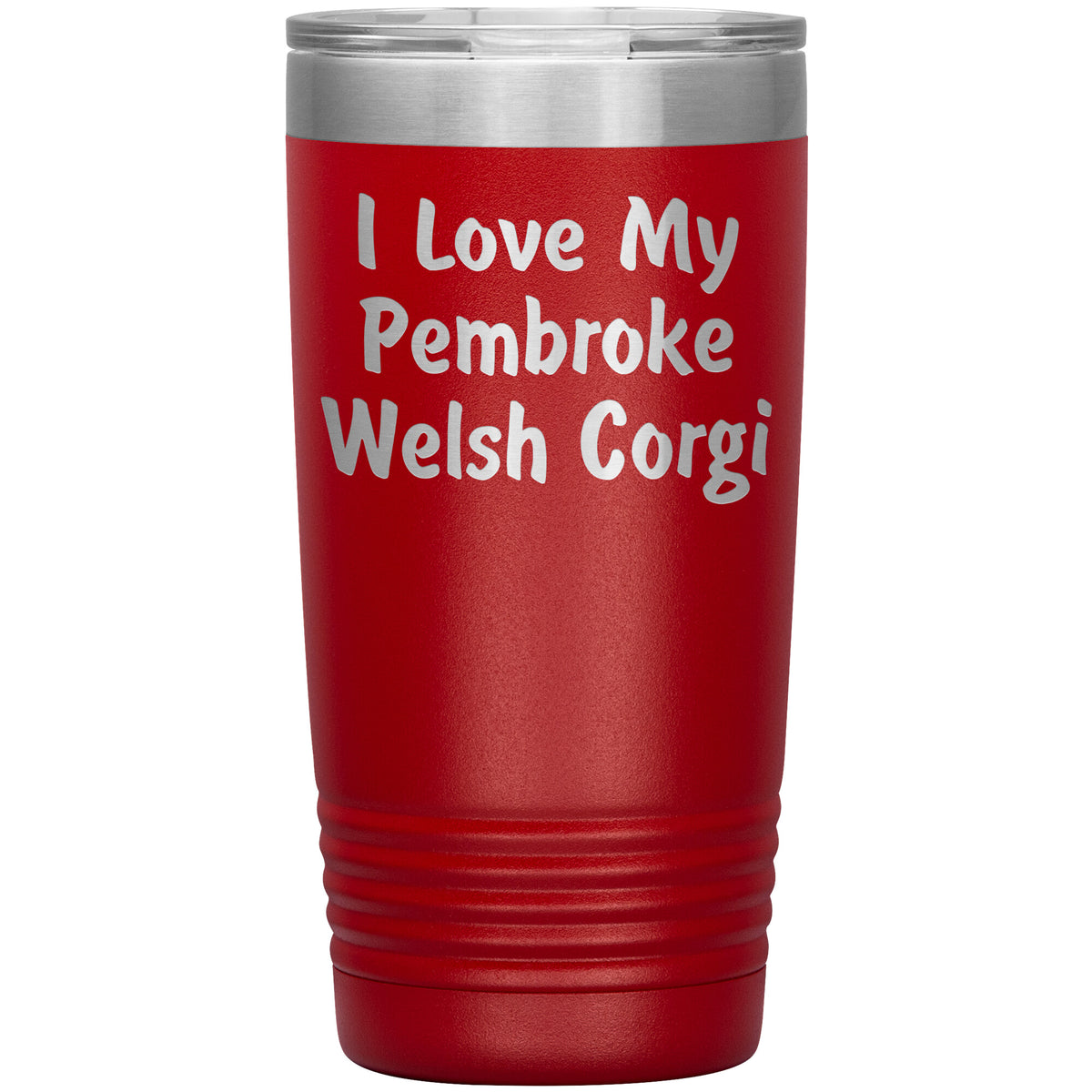 Love My Pembroke Welsh Corgi v4 - 20oz Insulated Tumbler