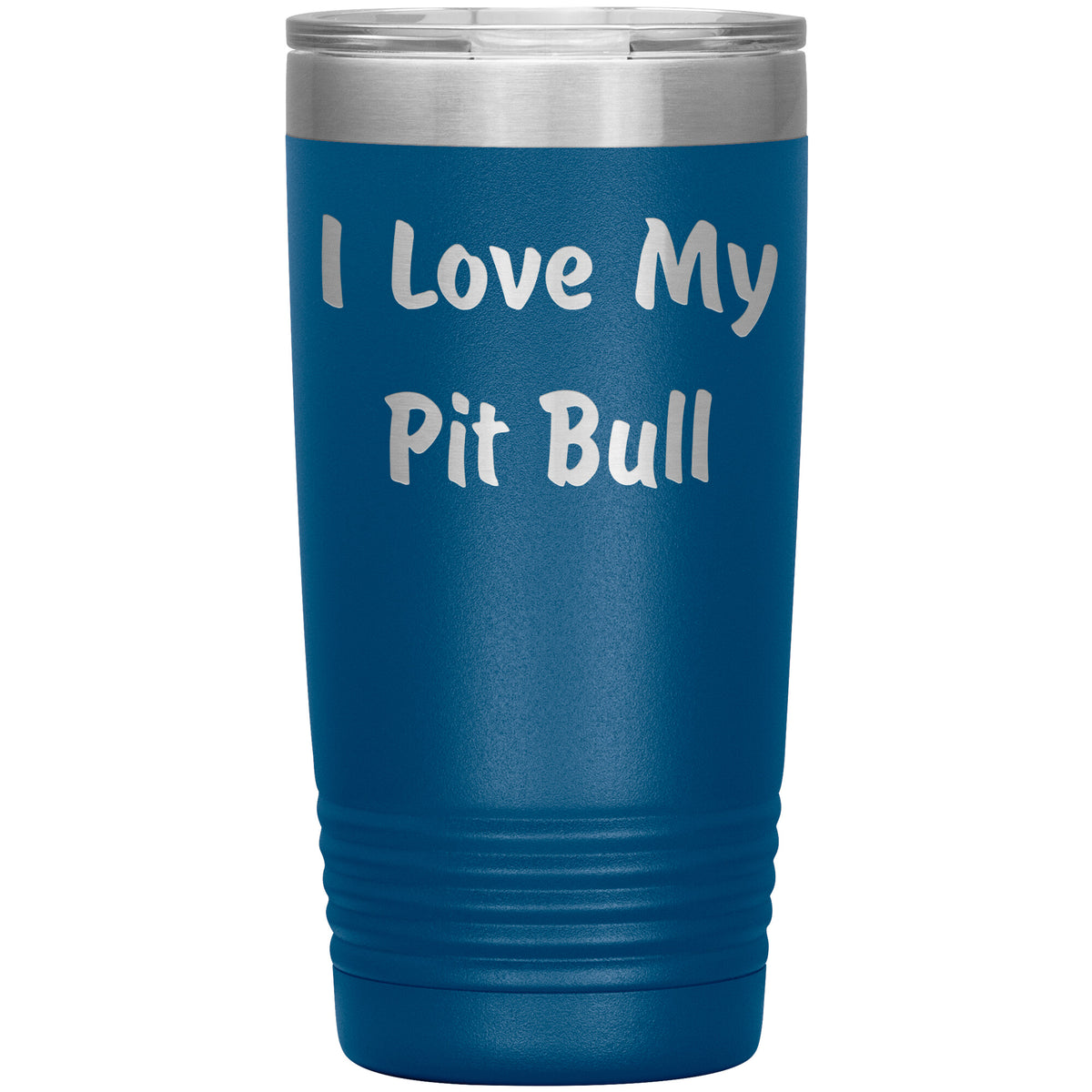 Love My Pit Bull v4 - 20oz Insulated Tumbler