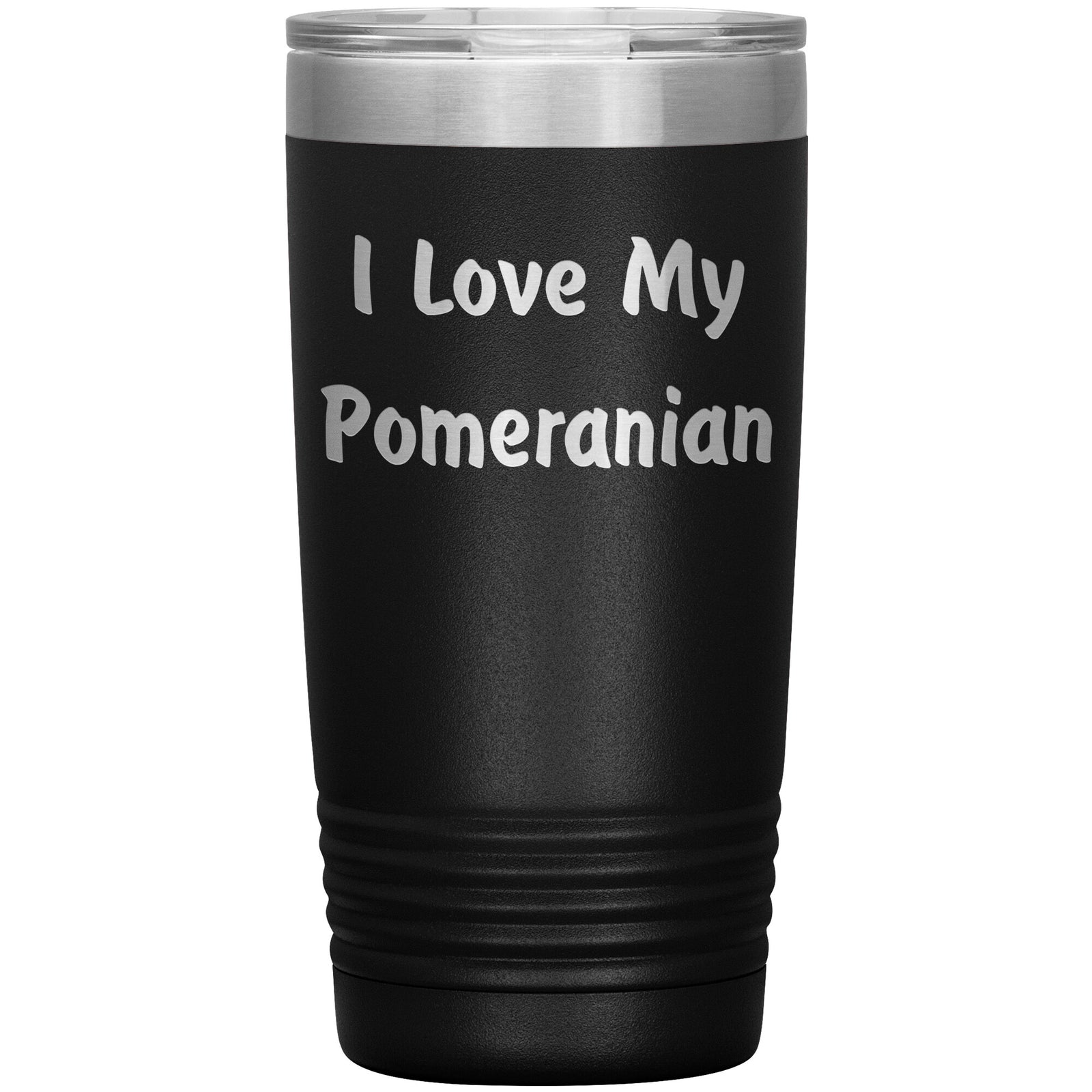 Love My Pomeranian v4 - 20oz Insulated Tumbler