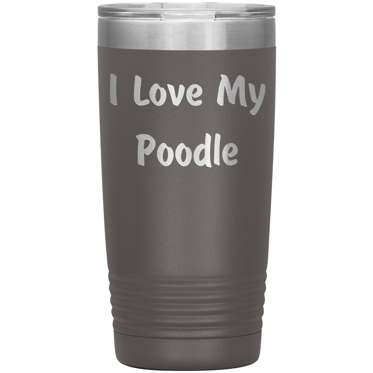 Love My Poodle v4 - 20oz Insulated Tumbler
