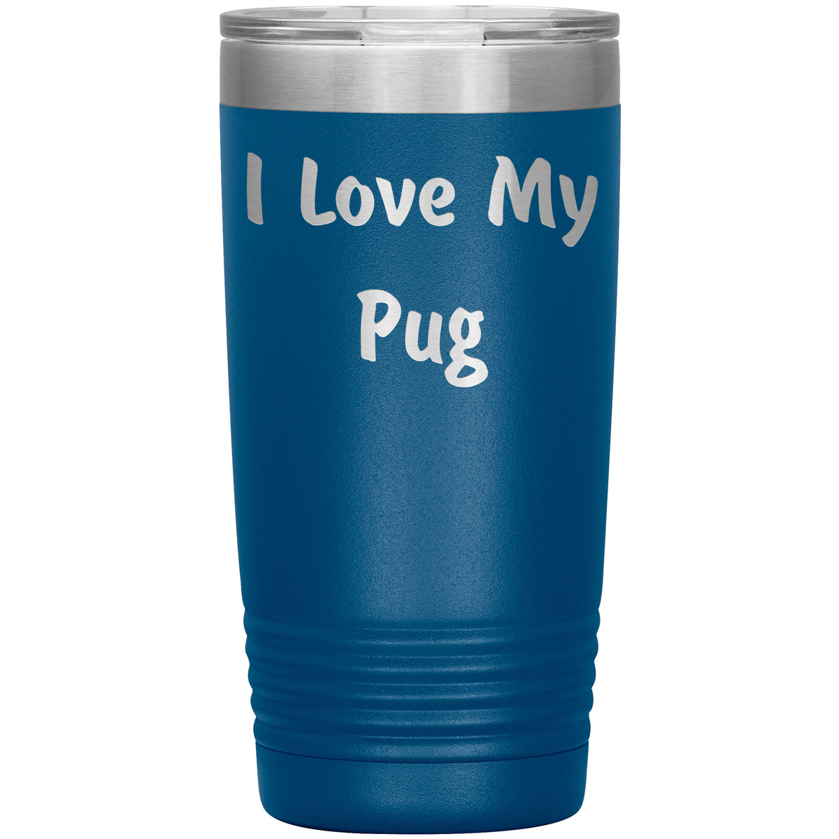Love My Pug v4 - 20oz Insulated Tumbler