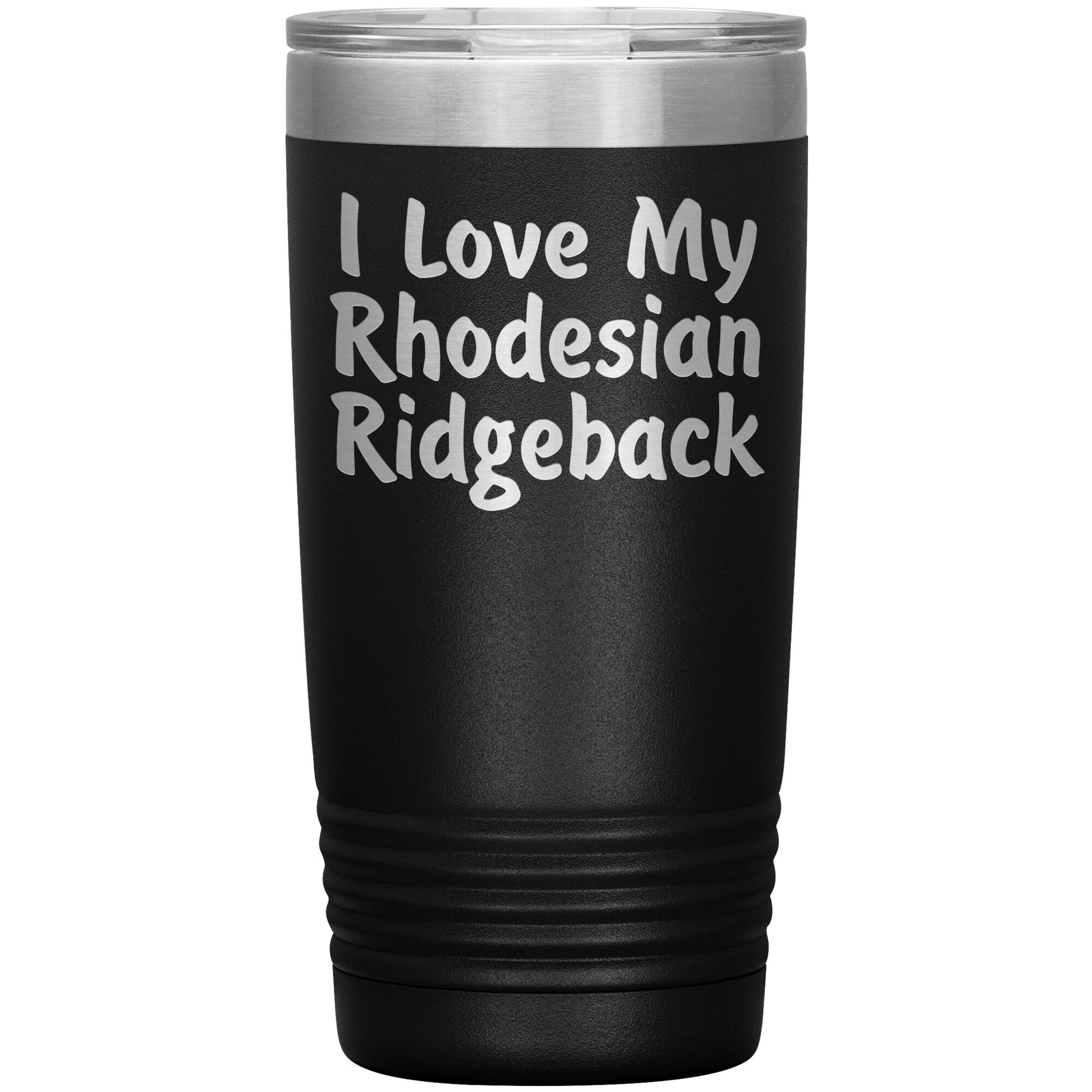 Love My Rhodesian Ridgeback v4 - 20oz Insulated Tumbler