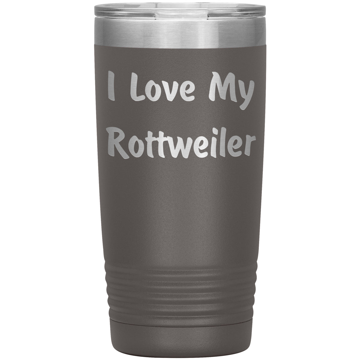 Love My Rottweiler v4 - 20oz Insulated Tumbler