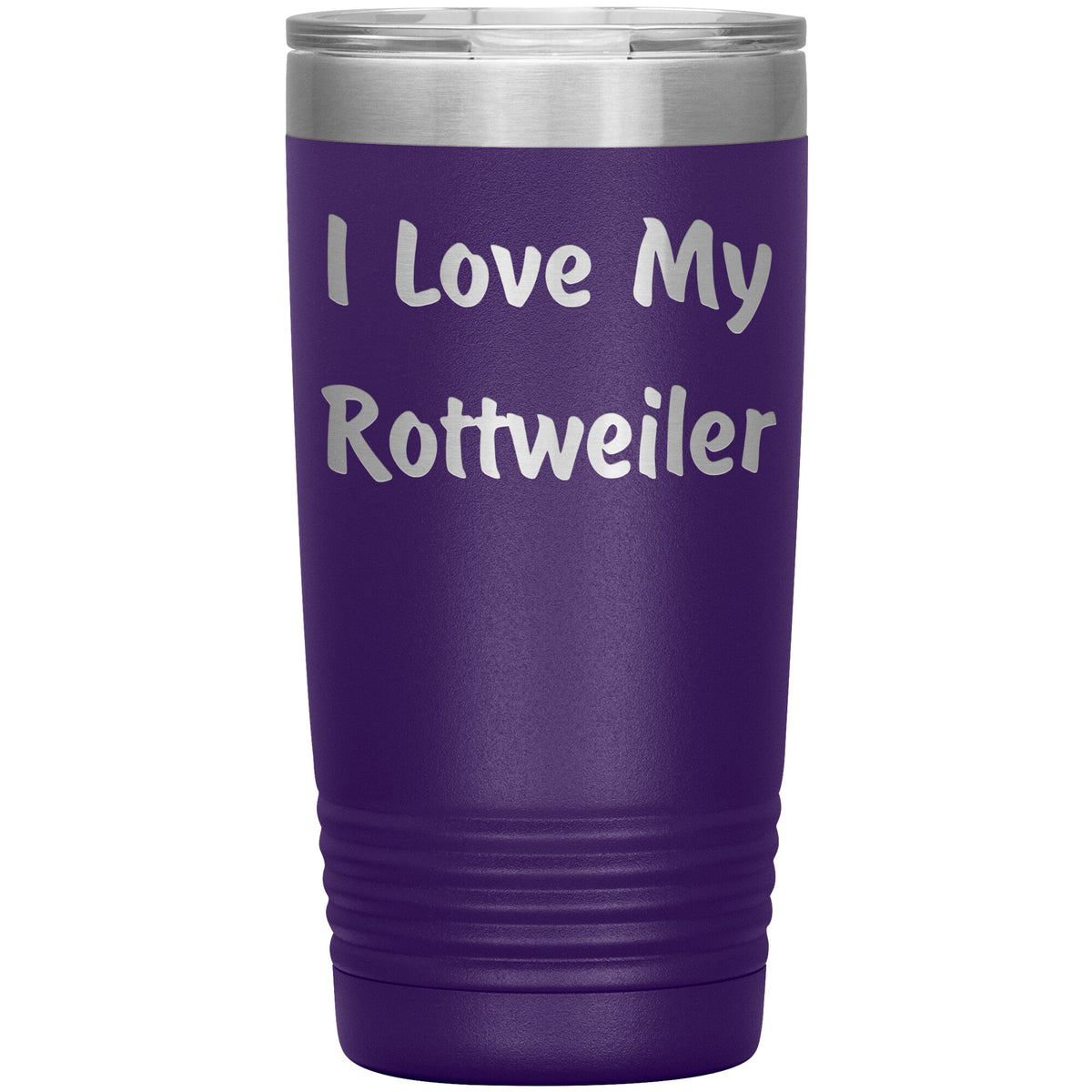 Love My Rottweiler v4 - 20oz Insulated Tumbler