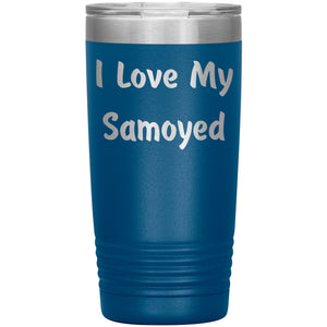 Love My Samoyed v4 - 20oz Insulated Tumbler