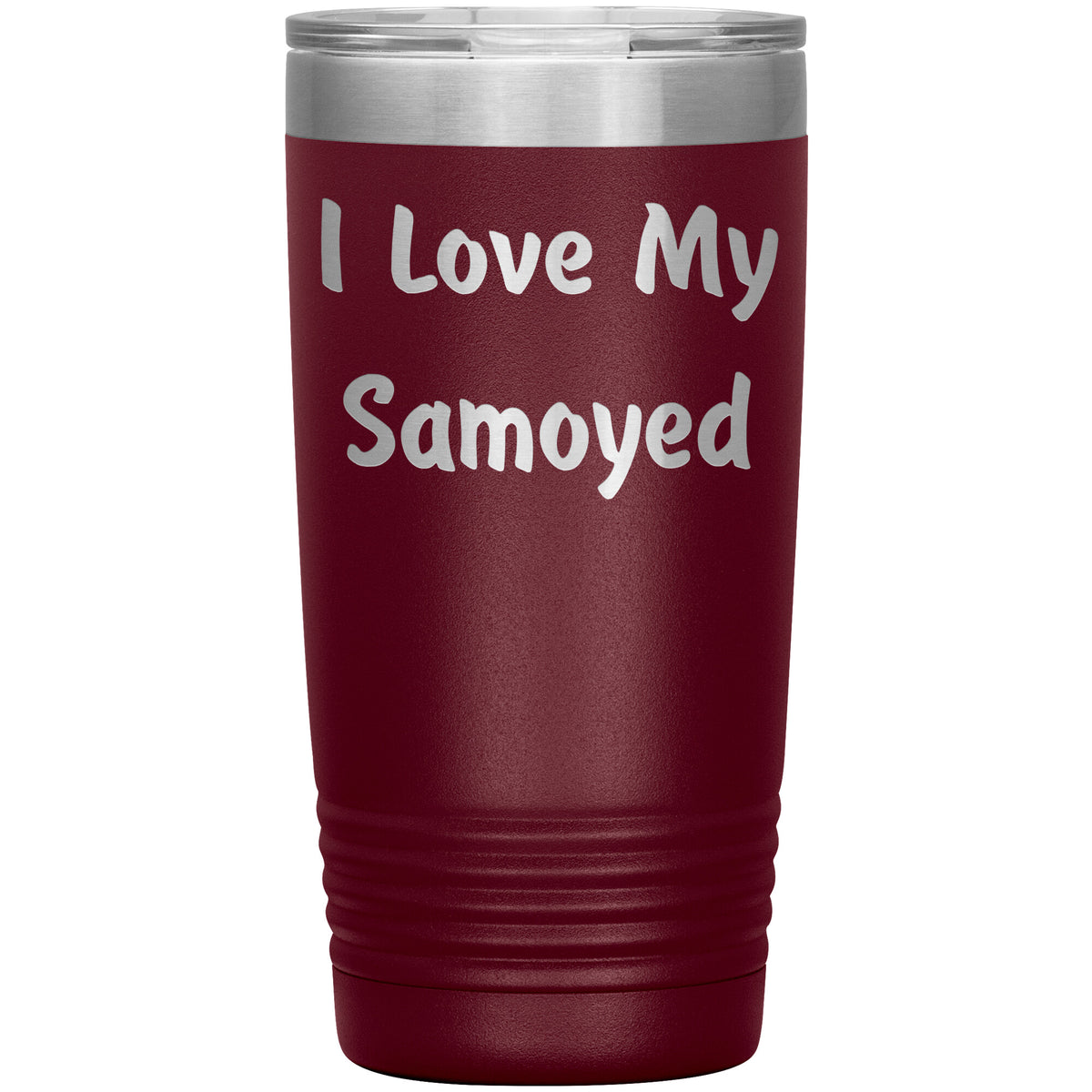 Love My Samoyed v4 - 20oz Insulated Tumbler