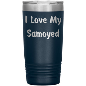 Love My Samoyed v4 - 20oz Insulated Tumbler