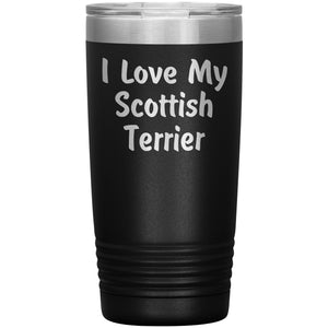 Love My Scottish Terrier v4 - 20oz Insulated Tumbler