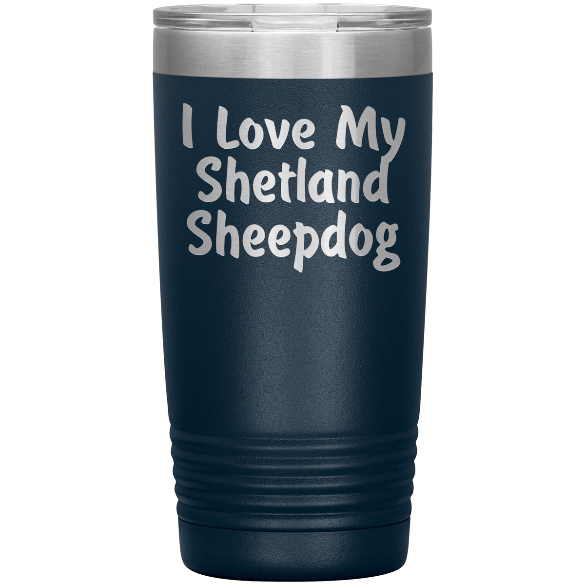 Love My Shetland Sheepdog v4 - 20oz Insulated Tumbler