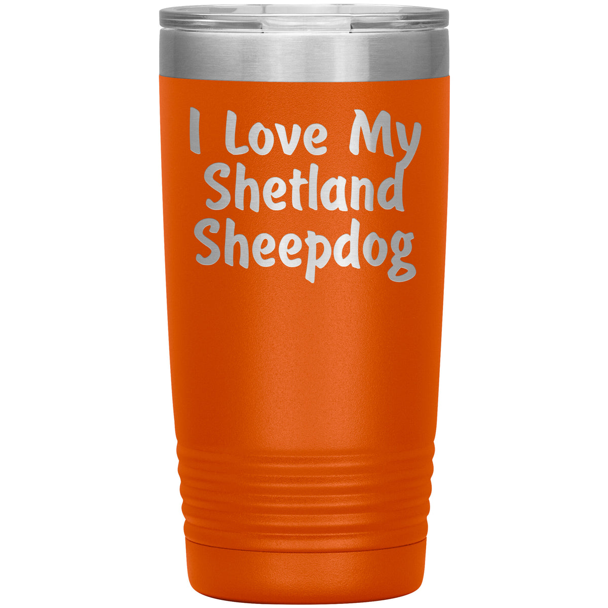 Love My Shetland Sheepdog v4 - 20oz Insulated Tumbler