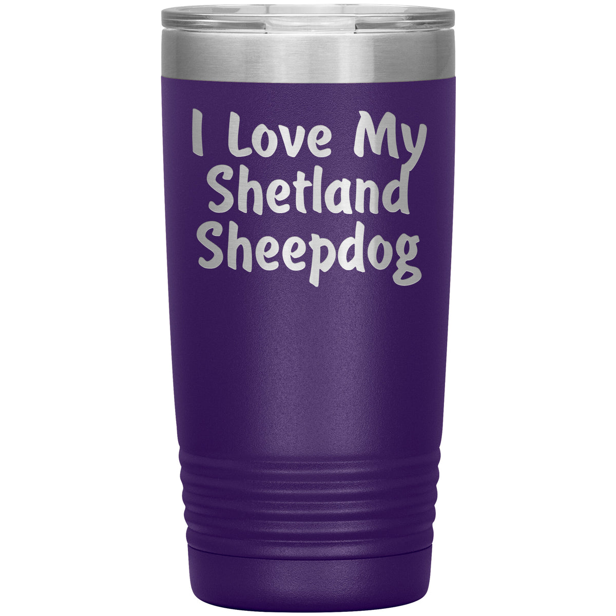 Love My Shetland Sheepdog v4 - 20oz Insulated Tumbler