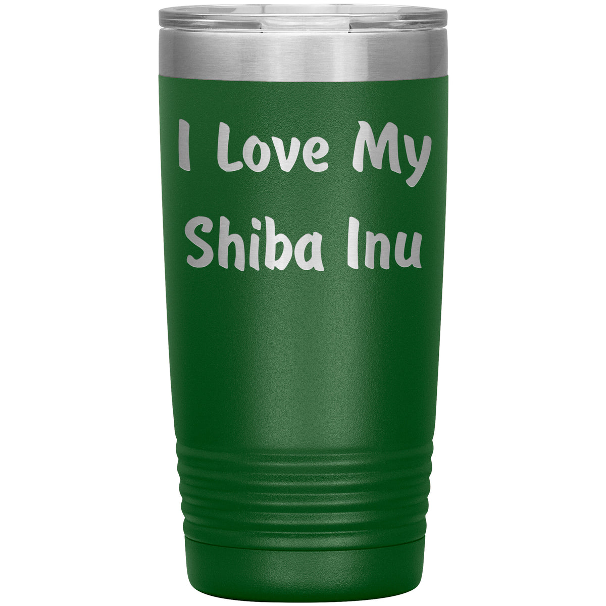Love My Shiba Inu v4 - 20oz Insulated Tumbler