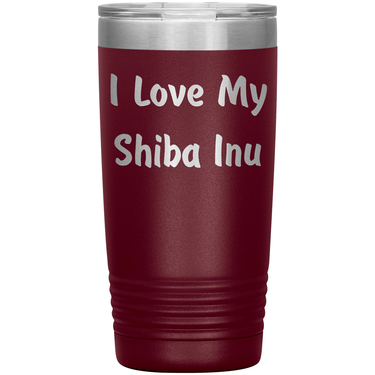 Love My Shiba Inu v4 - 20oz Insulated Tumbler