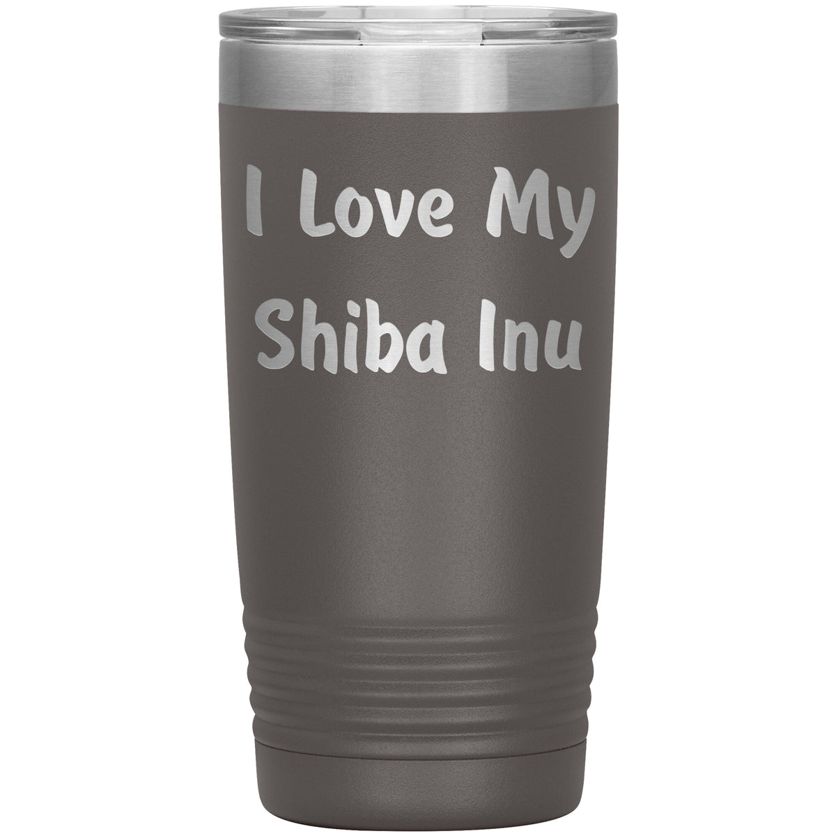 Love My Shiba Inu v4 - 20oz Insulated Tumbler