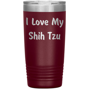 Love My Shih Tzu v4 - 20oz Insulated Tumbler