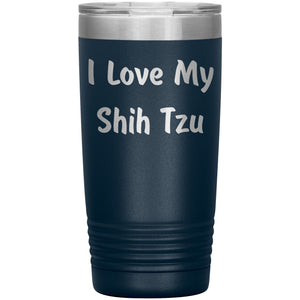 Love My Shih Tzu v4 - 20oz Insulated Tumbler