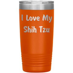Love My Shih Tzu v4 - 20oz Insulated Tumbler