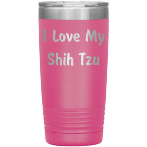 Love My Shih Tzu v4 - 20oz Insulated Tumbler